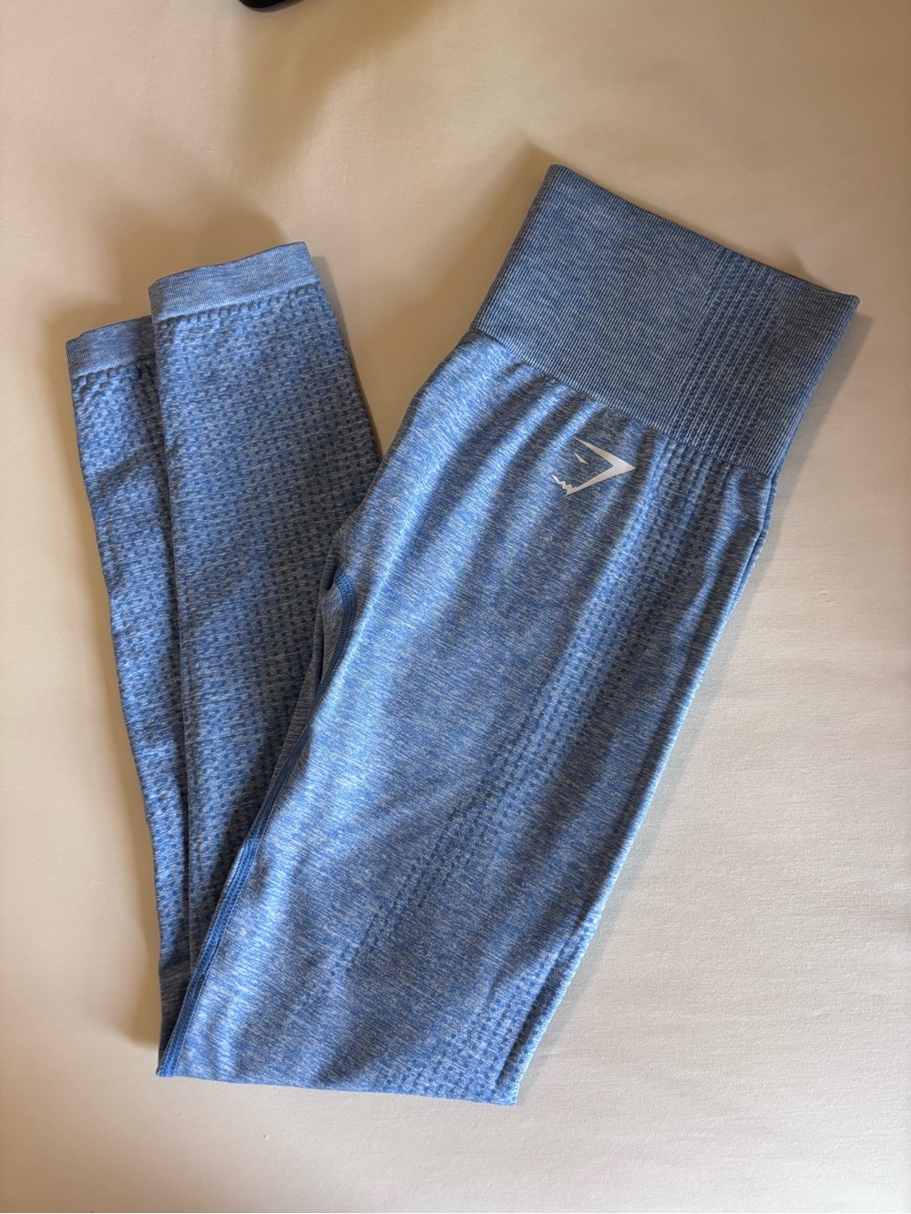 Gymshark Sky Blue Seamless High-Waist Leggings